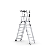GPC Climb-It Folding Telescopic Large Platform Step With Safety Gates