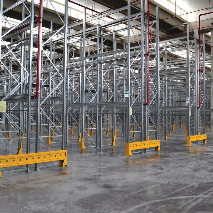 Anco® Pallet Racking 2 Bay Run with 2700mm Wide Beams