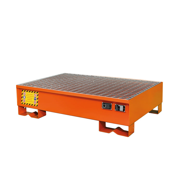 Justrite® Premium Steel Drum Spill Containment Tanks