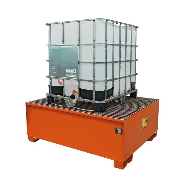 Justrite Premium Steel IBC Spill Containment Tanks