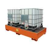 Justrite Premium Steel IBC Spill Containment Tanks