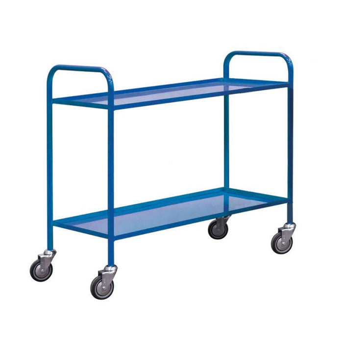 QMP® Economy Shelf Trucks - Blue