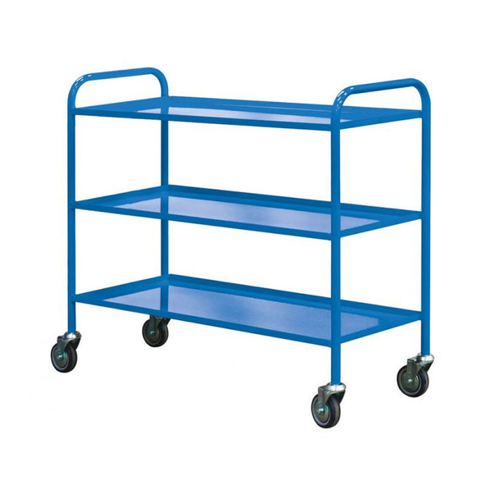 QMP® Economy Shelf Trucks - Blue