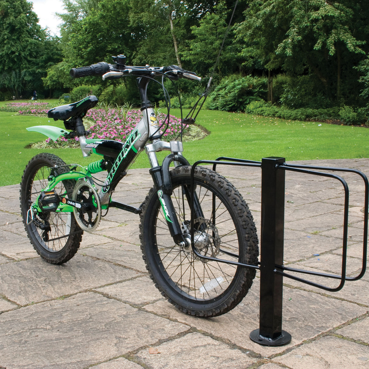 QMP Floor Mounted Bike Racks - H. 560 W.310 D.120mm