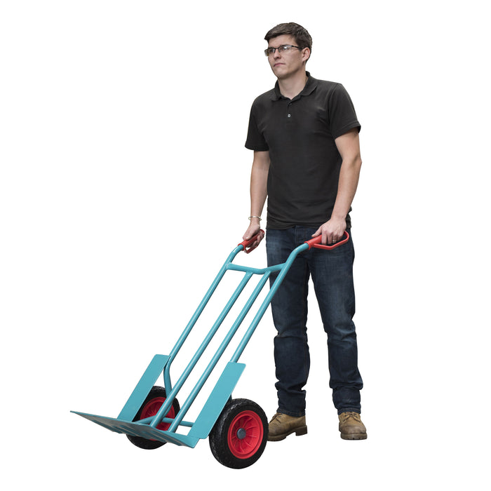 GPC® Apollo® Steel Sack Truck - Reach Compliant Wheels +Skids