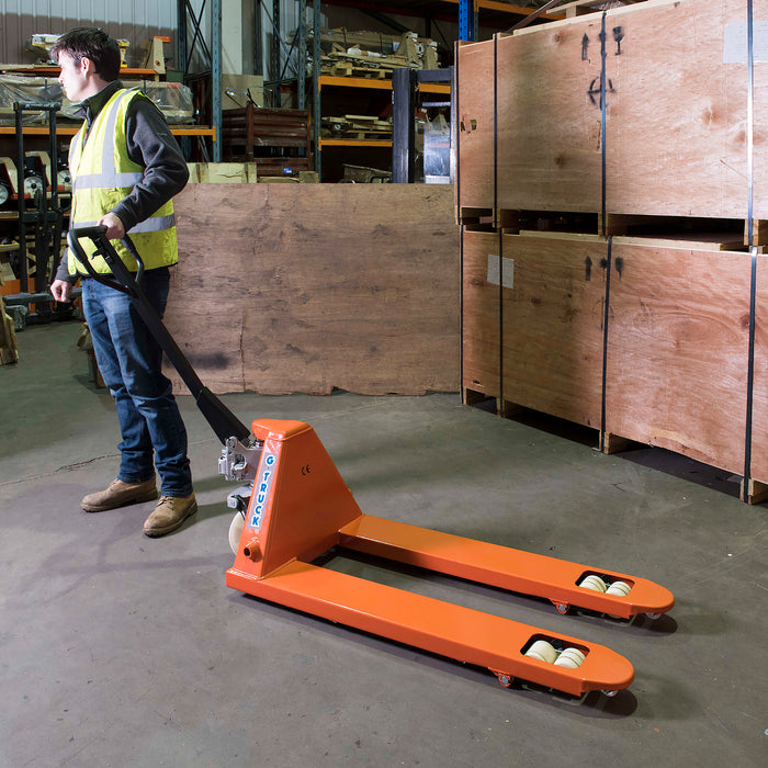 GPC® Vulcan® Premium Pallet Truck - 2500kg - Double Roller - 1000 X 540