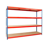 Anco Heavy Duty Rivet Shelving - 4 Shelves