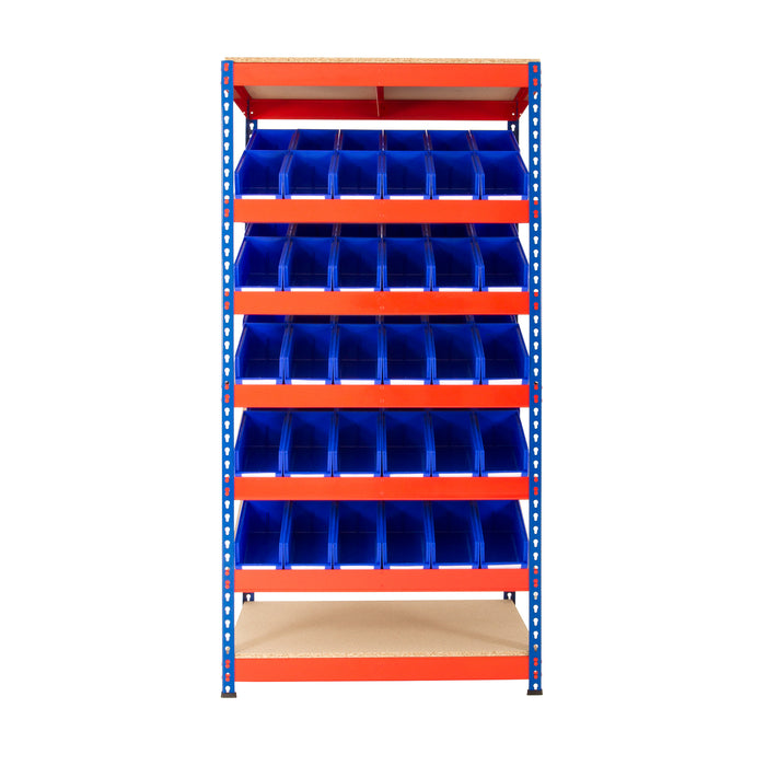 Anco® Kanban Shelving c/w Bins 1830 x 915 x 610 with 60 Picking Bins ARTB30