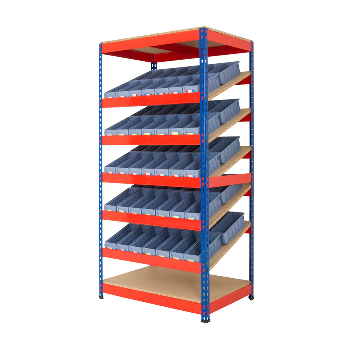 Anco® Kanban Shelving c/w Bins 1830 x 915 x 610 with 60 Picking Bins ARTB30