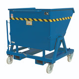 Justrite Steel Forklift Tipping Scrap Containers