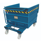 Justrite Steel Forklift Tipping Scrap Containers