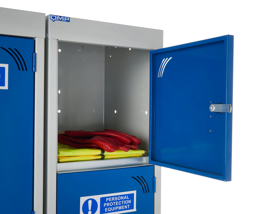 QMP® PPE Lockers - Blue