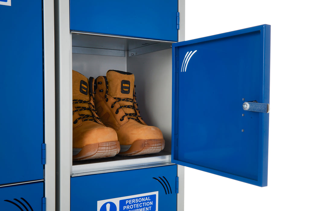QMP® PPE Lockers - Blue