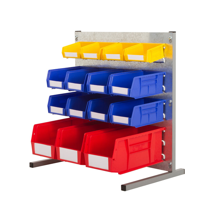 Anco® Rhino Plastic Bin - Square Louvre Panel 457 x 457