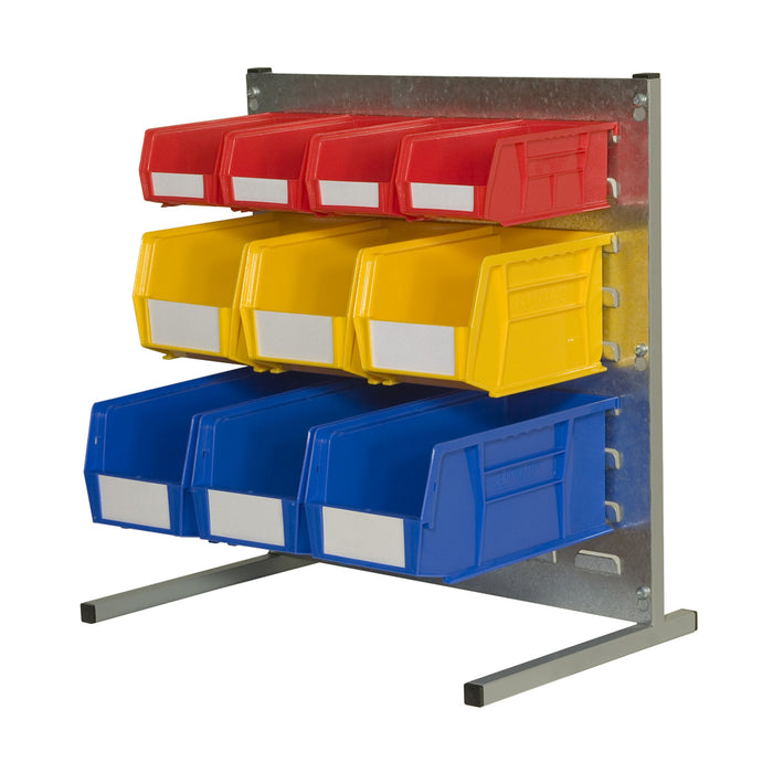 Anco® Rhino Plastic Bin - Square Louvre Panel 457 x 457