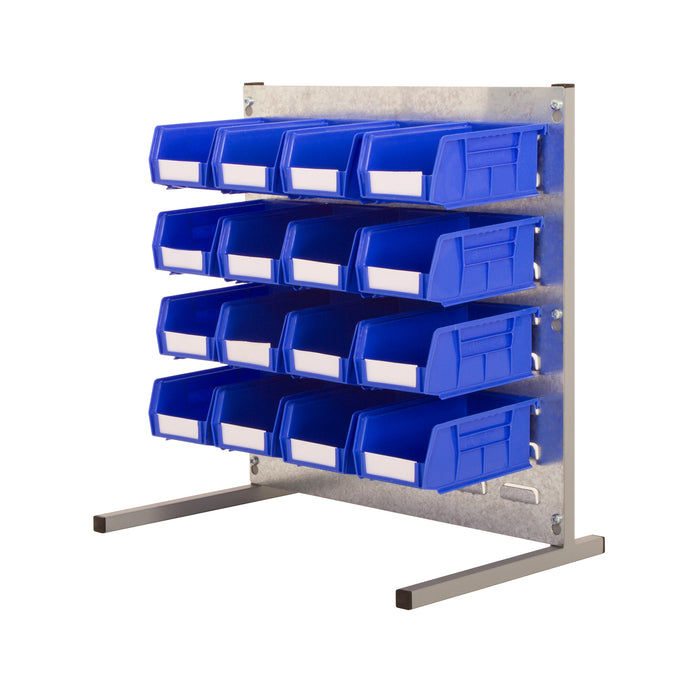 Anco® Rhino Plastic Bin - Square Louvre Panel 457 x 457