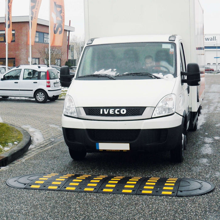 Moravia® SafeRide Speed Reduction Humps - Centre Section with Reflectors
