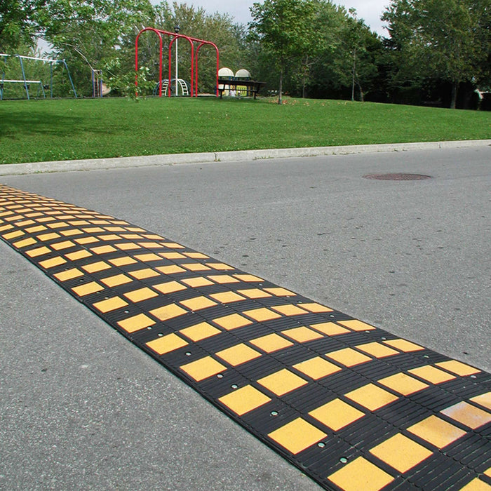 Moravia® SafeRide Speed Reduction Humps - Centre Section with Reflectors