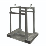 Justrite Steel Gas Cylinder Transportation Pallet - Galvanised