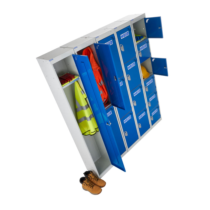 QMP® PPE Lockers - Blue