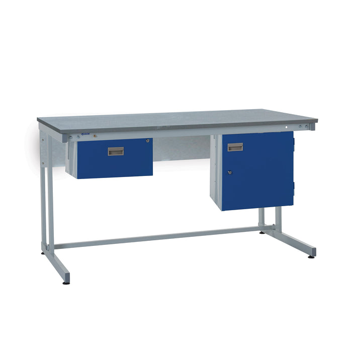 QMP® Cantilever ESD Workbenches - Lamstat Top