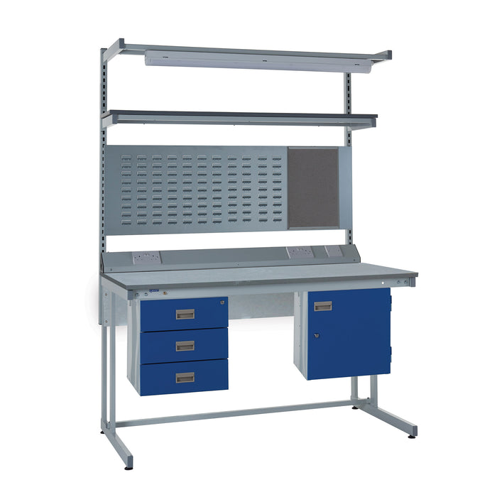 QMP® Cantilever ESD Workbenches - Lamstat Top
