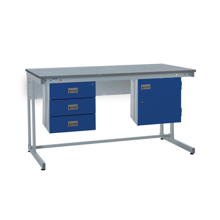 QMP® Cantilever ESD Workbenches - Lamstat Top