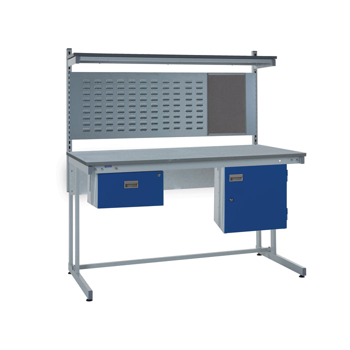 QMP® Cantilever ESD Workbenches - Lamstat Top