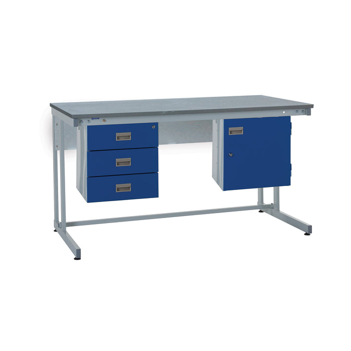 QMP® Cantilever ESD Workbenches - Lamstat Top
