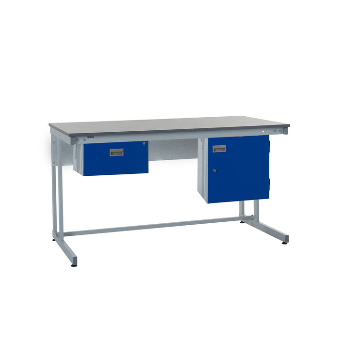 QMP® Cantilever Workbenches - Laminate Top