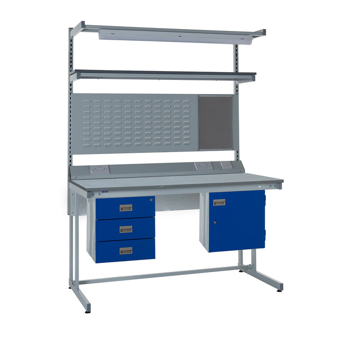 QMP® Cantilever Workbenches - Laminate Top