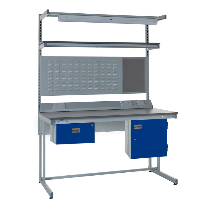 QMP® Cantilever Workbenches - Laminate Top