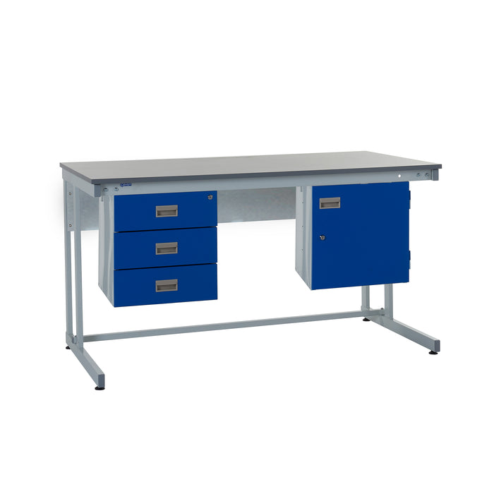 QMP® Cantilever Workbenches - Laminate Top