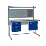 QMP Cantilever Workbenches - Laminate Top