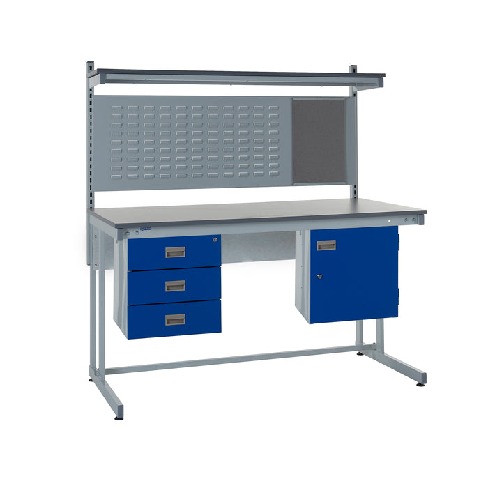 QMP® Cantilever Workbenches - Laminate Top