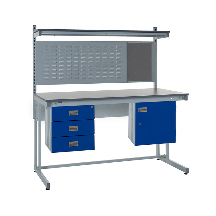 QMP® Cantilever Workbenches - Laminate Top