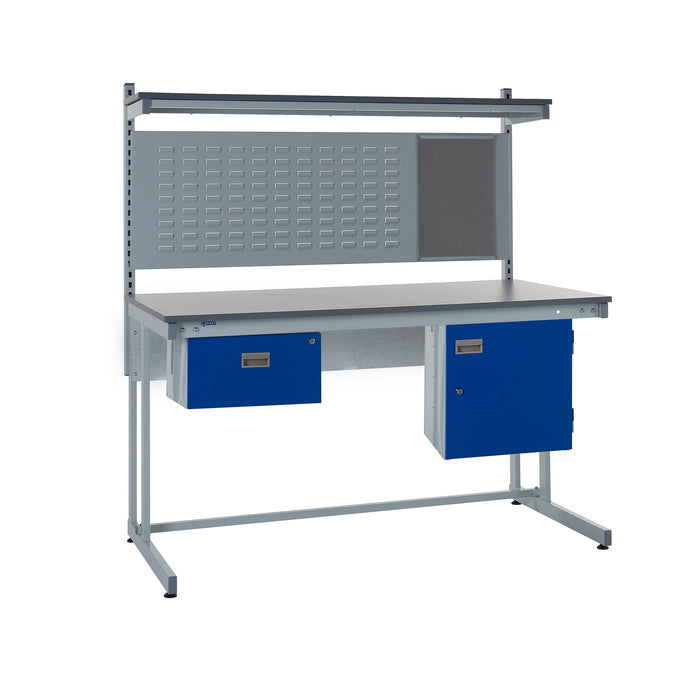 QMP® Cantilever Workbenches - Laminate Top