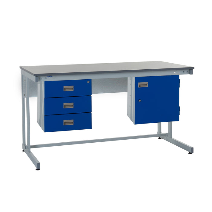 QMP® Cantilever Workbenches - Laminate Top