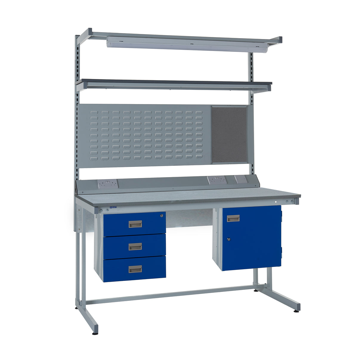 QMP Cantilever Workbenches - Laminate Top