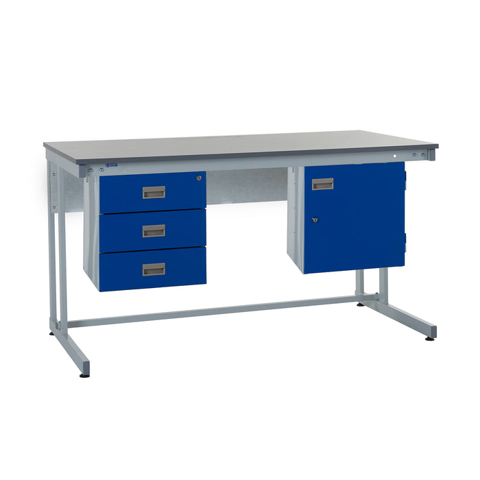 QMP® Cantilever Workbenches - Laminate Top