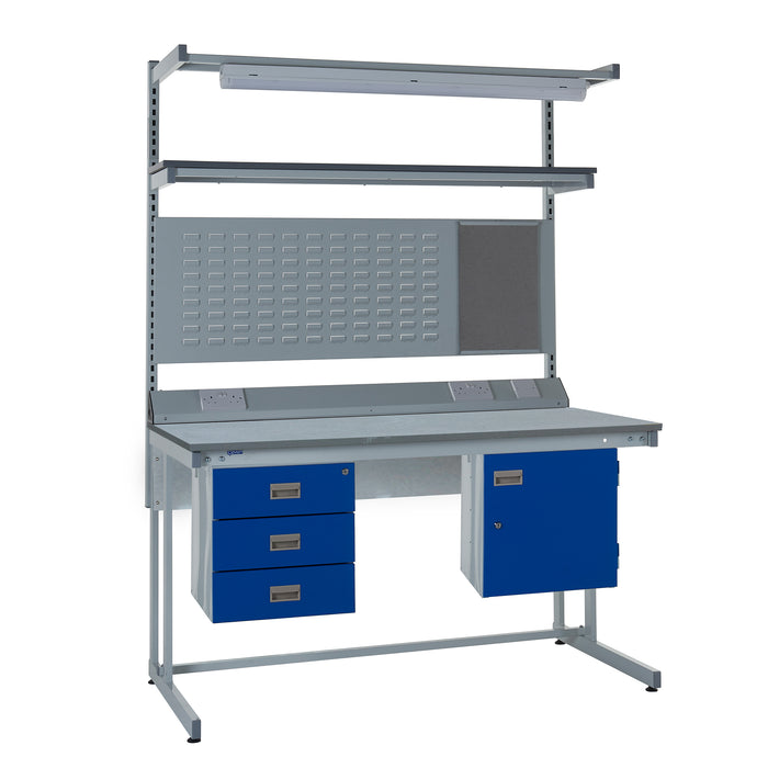 QMP® Cantilever Workbenches - Laminate Top