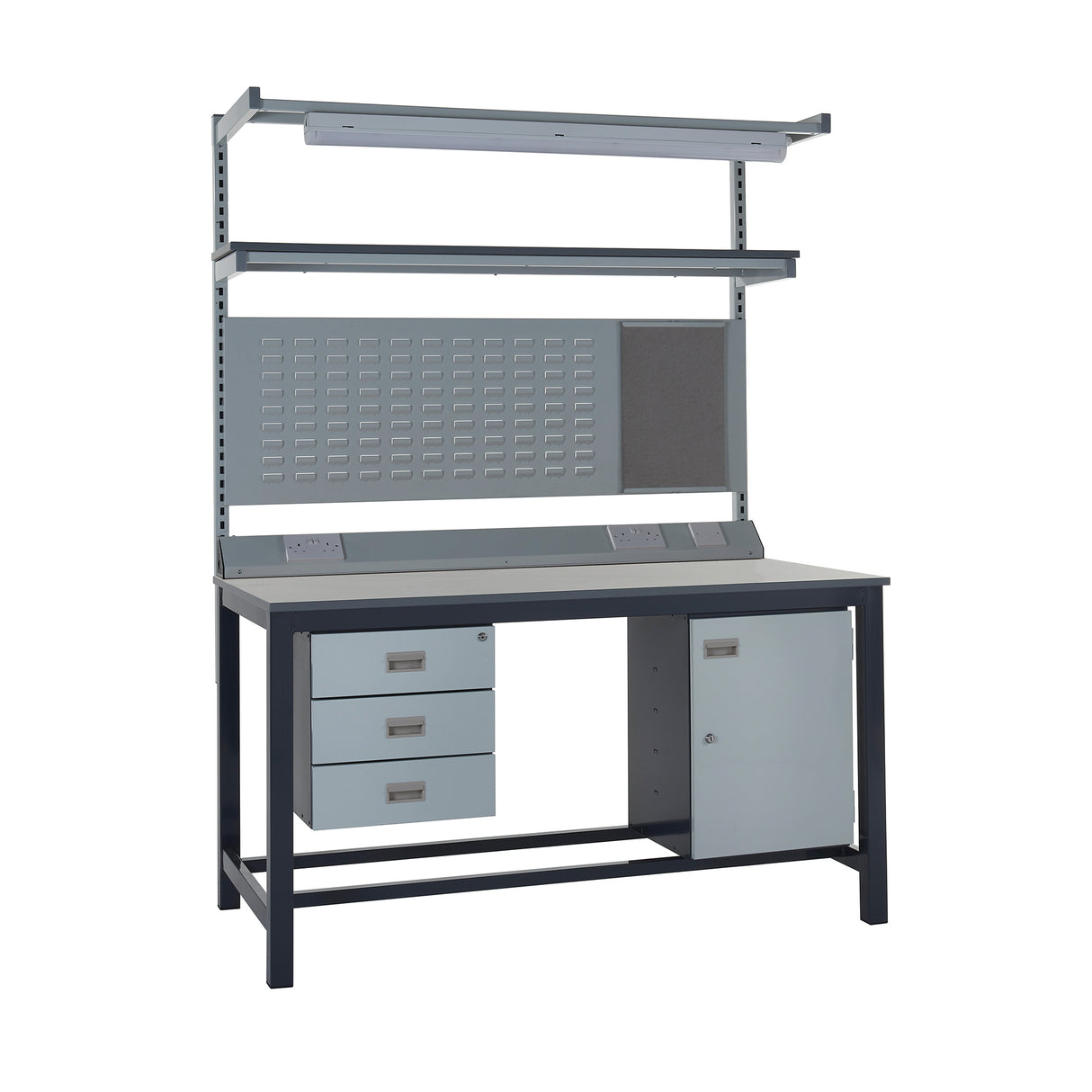 QMP Heavy-Duty Workbench Kits - Laminate Top