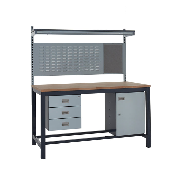 QMP® Heavy-Duty Workbench Kits - Laminate Top