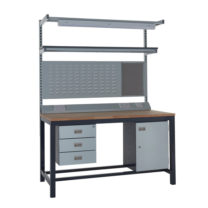 QMP Heavy-Duty Workbench Kits - Laminate Top