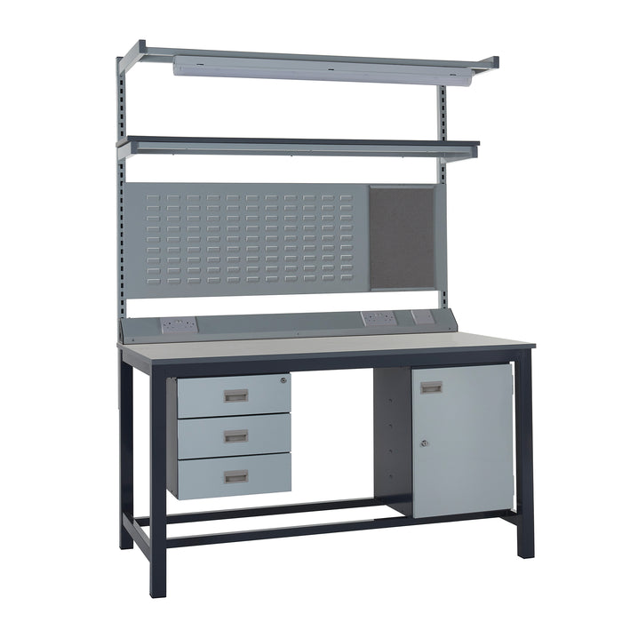 QMP® Heavy-Duty Workbench Kits - Laminate Top