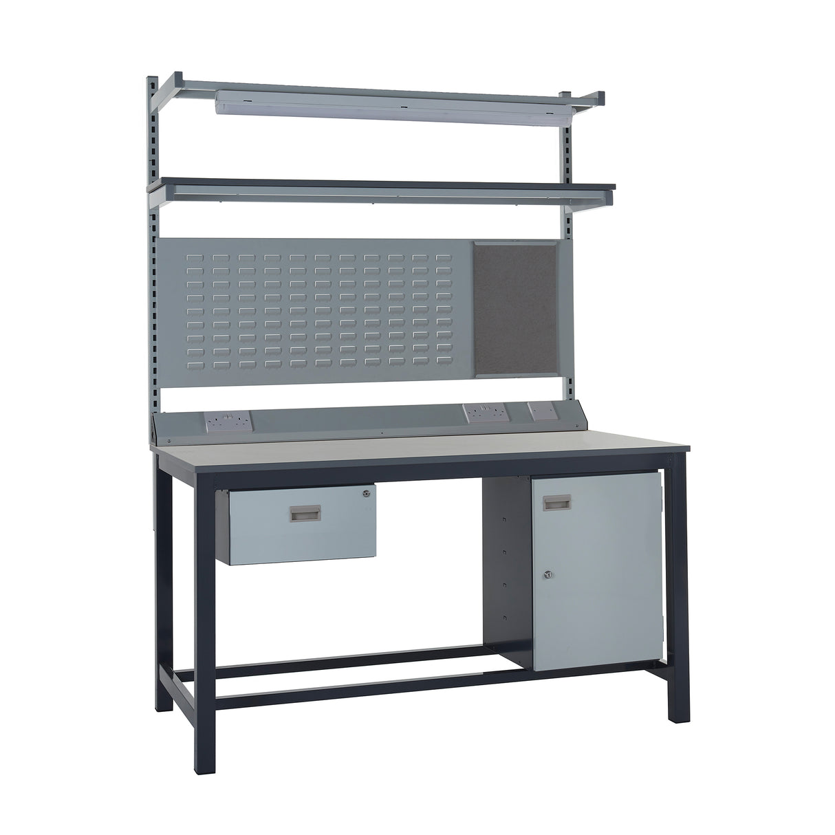 QMP Heavy-Duty Workbench Kits - Laminate Top