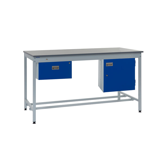 QMP® Square Tube ESD Workbenches - Laminate Top