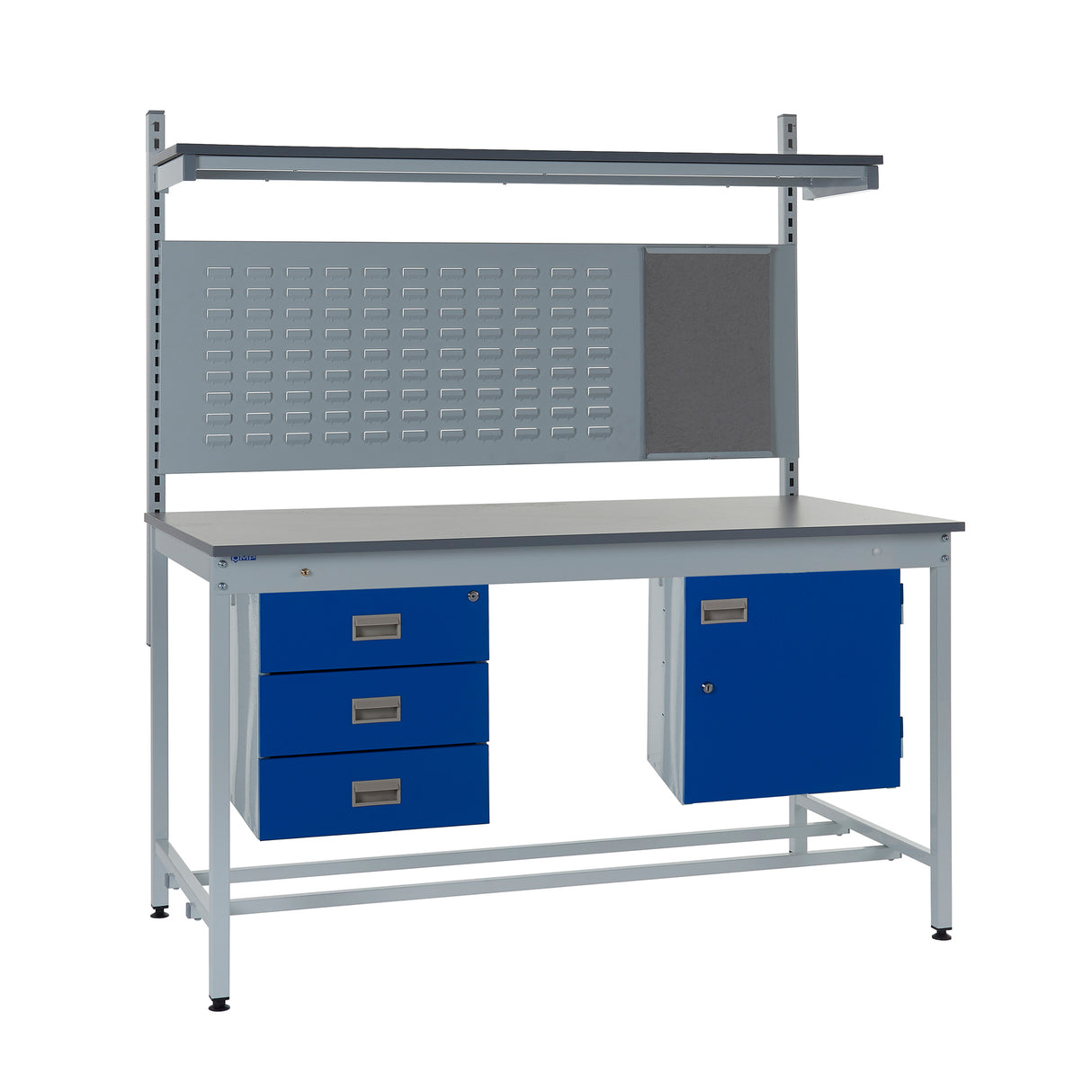 QMP Square Tube ESD Workbenches - Laminate Top