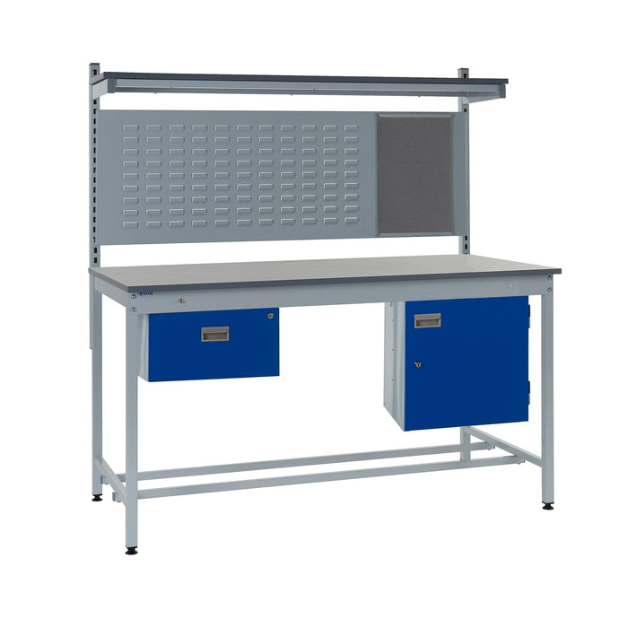 QMP® Square Tube ESD Workbenches - Laminate Top