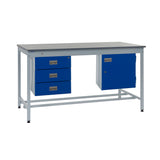 QMP Square Tube ESD Workbenches - Laminate Top